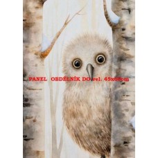 BAVLNĚNÝ PANEL - 18x25 cm fan410