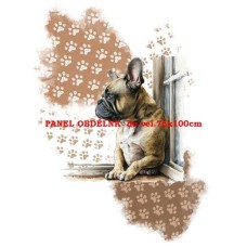 BAVLNĚNÝ PANEL 19x25 cm lpf886
