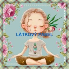 BAVLNĚNÝ PANEL  25x25 cm lpf967