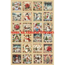 Látkový panel - varianty velikosti  334-165 bez čísel