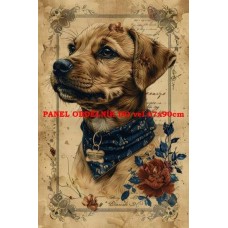 BAVLNĚNÝ PANEL 17x25 cm lpz533
