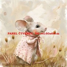 BAVLNĚNÝ PANEL - 15x15 cm  zvm146
