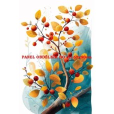 BAVLNĚNÝ PANEL 16x25 cm  kve254