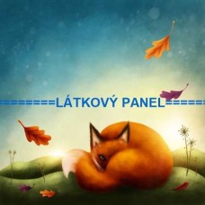 BAVLNĚNÝ PANEL Liška 40x40 cm    BSK-53