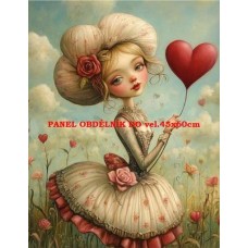BAVLNĚNÝ PANEL 19x25 cm   FRE399