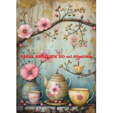 BAVLNĚNÝ PANEL  11x15 cm   kp234