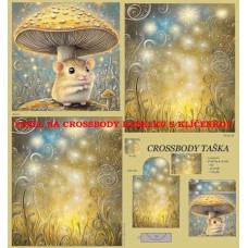 PANEL NA CROSSBODY TAŠTIČKU S KLÍČENKOU  / 511d-2