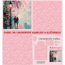 PANEL NA CROSSBODY TAŠTIČKU S KLÍČENKOU  / 511d-8
