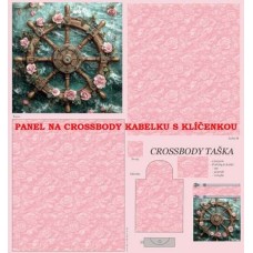 PANEL NA CROSSBODY TAŠTIČKU S KLÍČENKOU  / 511d-10