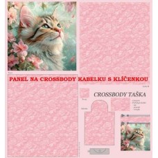 PANEL NA CROSSBODY TAŠTIČKU S KLÍČENKOU  / 511d-13