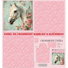 PANEL NA CROSSBODY TAŠTIČKU S KLÍČENKOU  / 511d-18