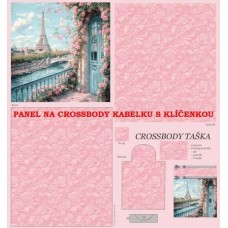 PANEL NA CROSSBODY TAŠTIČKU S KLÍČENKOU  / 511d-22
