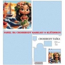 PANEL NA CROSSBODY TAŠTIČKU S KLÍČENKOU  / 511d-36