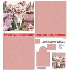 PANEL NA CROSSBODY TAŠTIČKU S KLÍČENKOU  / 511d-38