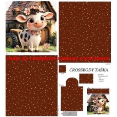 PANEL NA CROSSBODY TAŠTIČKU S KLÍČENKOU  / 511d-40