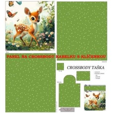 PANEL NA CROSSBODY TAŠTIČKU S KLÍČENKOU  / 511d-42