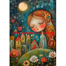 BAVLNĚNÝ PANEL 10x15 cm   FRE441