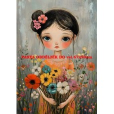 BAVLNĚNÝ PANEL 10x15 cm   FRE446