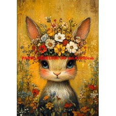BAVLNĚNÝ PANEL - 10x15 cm  zvm160
