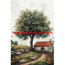 BAVLNĚNÝ PANEL  14x20 cm  zpf738