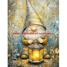 BAVLNĚNÝ PANEL - 19x25 cm fan892