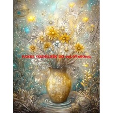 BAVLNĚNÝ PANEL 19x25 cm  kve272