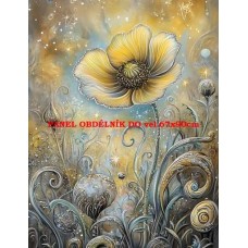 BAVLNĚNÝ PANEL 19x25 cm  kve273