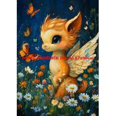 BAVLNĚNÝ PANEL 18x25 cm fan900