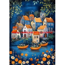 BAVLNĚNÝ PANEL 18x25 cm   FRE467