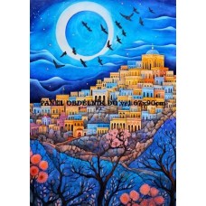 BAVLNĚNÝ PANEL Atény 11x15 cm  zpf750