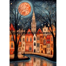 BAVLNĚNÝ PANEL Bruggy 11x15 cm  zpf757