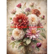 BAVLNĚNÝ PANEL 19x25 cm  kve304