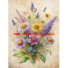 BAVLNĚNÝ PANEL 19x25 cm  kve308
