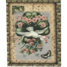 BAVLNĚNÝ PANEL - 8,5 x 11 cm 3RG309