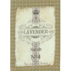 BAVLNĚNÝ PANEL -  11 x 16 cm  VL5495