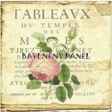 Bavlněná látka-panel A59312