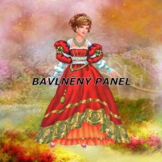 Bavlněná látka - panel U209