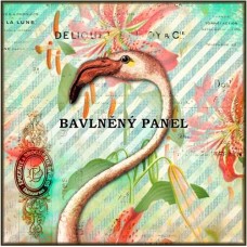 Bavlněná látka-panel A6101