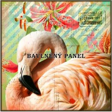 Bavlněná látka-panel A6104