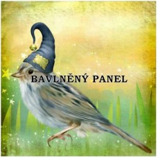 Bavlněná látka-panel A612B1