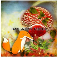 Bavlněná látka-panel A612C5
