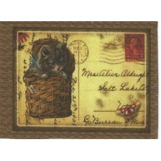 BAVLNĚNÝ PANEL - 8,5 x 11 cm 3RG575