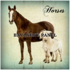 Bavlněná látka-panel A6358