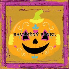 Bavlněná látka - panel U377