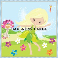 Bavlněná látka - panel U412