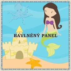 Bavlněná látka - panel U457