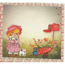 BAVLNĚNÝ PANEL - 10 x 11 cm 17RG166