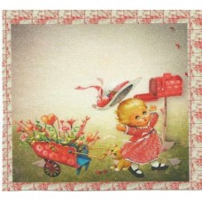 BAVLNĚNÝ PANEL - 10 x 11 cm 17RG167