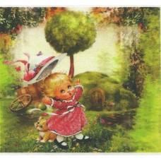 BAVLNĚNÝ PANEL - 10 x 11 cm 17RG171