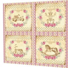 BAVLNĚNÝ PANEL - SADA 33 x 34 cm  4VNS40